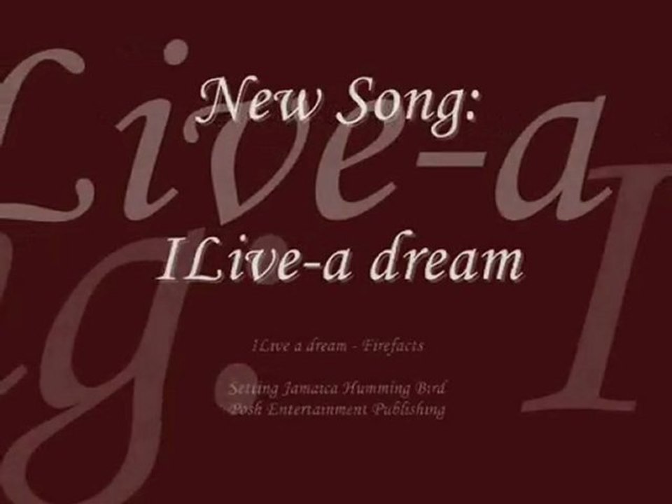 Roots Reggae - ILive a dream  -