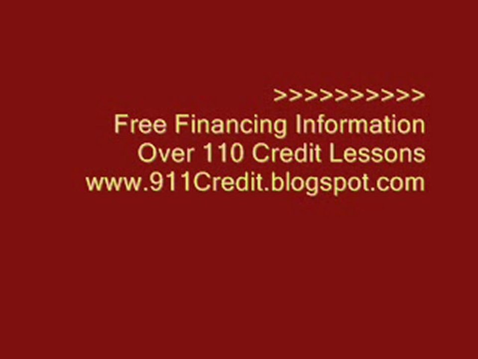 Get Finanaced With Bad Credit