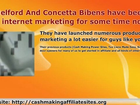 Cash Making Affiliate Sites | Are Melford And Concetta Biben