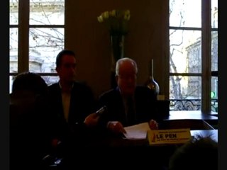 JEAN-MARIE LE PEN - AIX EN PROVENCE - 07/02/2010