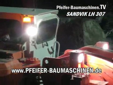 Underground wheel loader SANDVIK LH 307