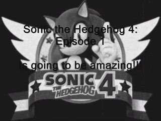 Secrets Revealed: Sonic the Hedgehog 4... on the iPad?