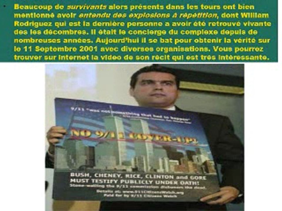 Les zones d'ombres du 11 septembre