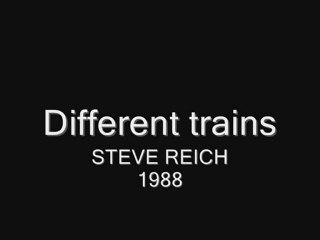 different trains