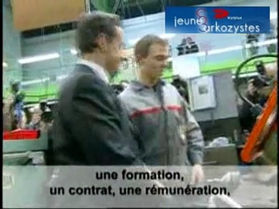 Avec Nicolas Sarkozy ensemble tout devient possible