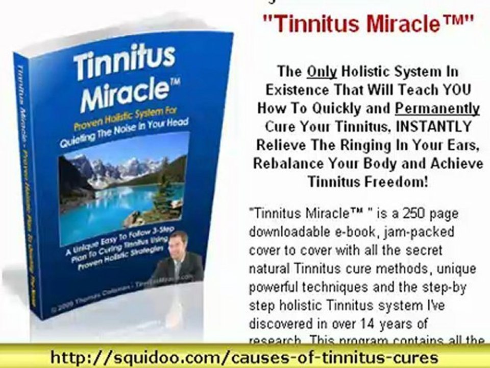 Causes and Holistic Cures for Tinnitus