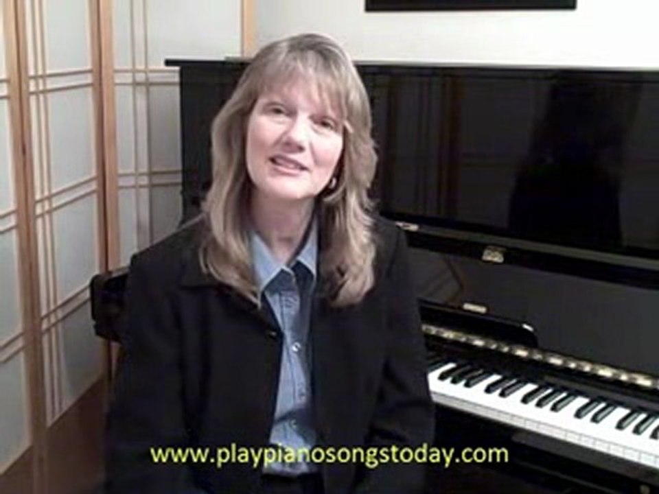 Simple instructions for piano