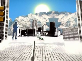 Carte de voeux vidéo 2010 - Infographie Bluevista