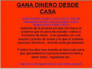 GANE DINERO DESDE CASA