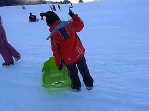 Descente en luge