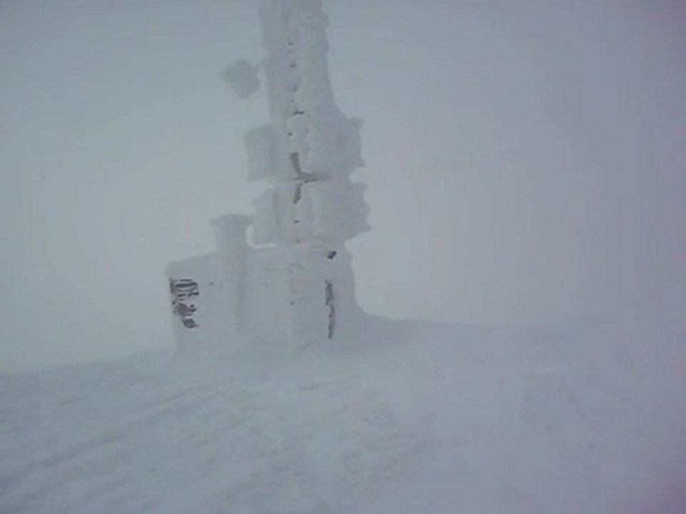 Mont d'Alambre, conditions météo du 11 Février 2010