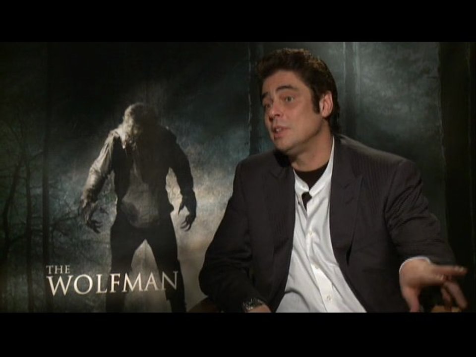 Benicio Del Toro - The Wolfman Video Interview Part 2