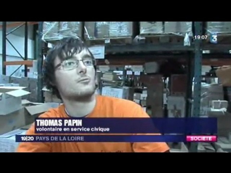 Reportage service civique Unis-Cité Nantes F3 05-02-2010