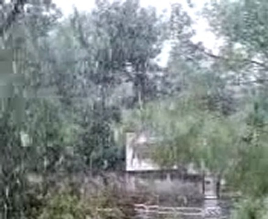 neige sur nice, à gros flocon