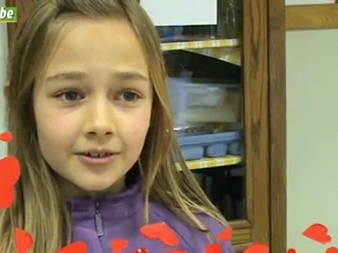 Les élèves de 4e année de Pont-à-Celles - L'amour c'est