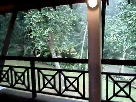 J'ai préféré ne pas sortir mon petit parapluie parisien...!