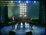 celine chez Oprah chante avec The Canadian Tenors