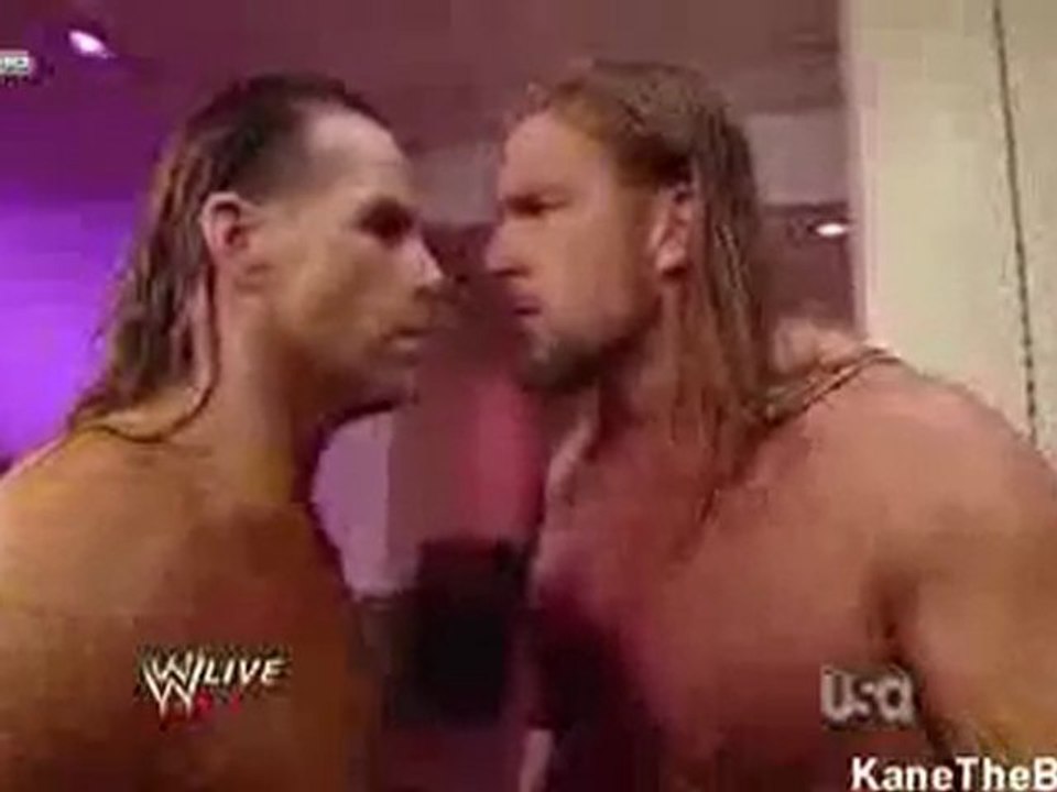 Shawn Michaels Leaves DX and talks with Teddy Long