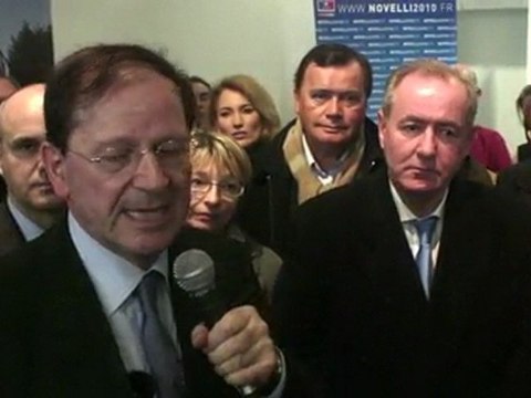 Novelli 2010 Inauguration de la permanence de Blois