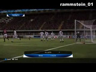 pes 2010   milan beşiktaş    5-1    :)