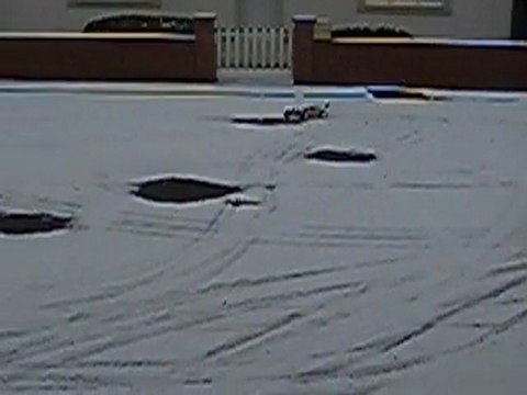 Hyper 8.5 sur neige.