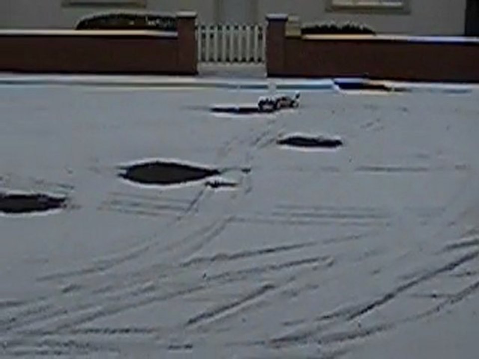 Hyper 8.5 sur neige.