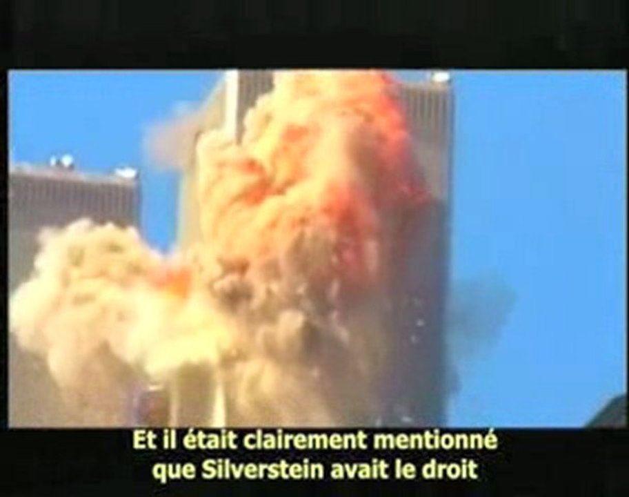 Confession de Larry Silverstein locataire de WTC