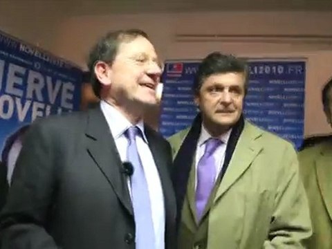 Novelli 2010 Inauguration de la permanence du Berry