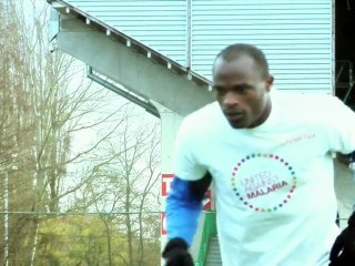 Dennis Oliech against Malaria