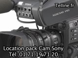 Pack Cam Sony xdcam ex hd