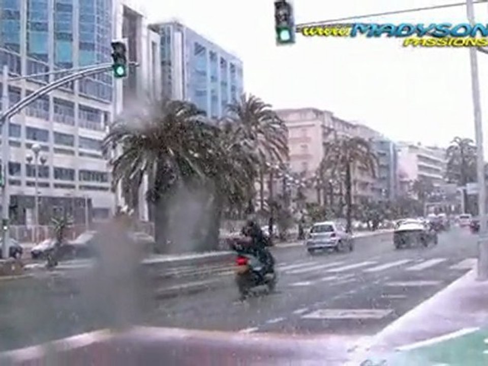 La neige à Nice