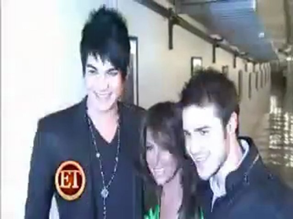Adam Lambert kissed Kris Allen