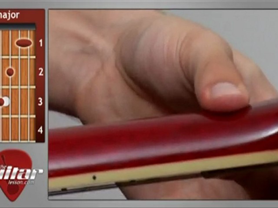 F Major Guitar Chord