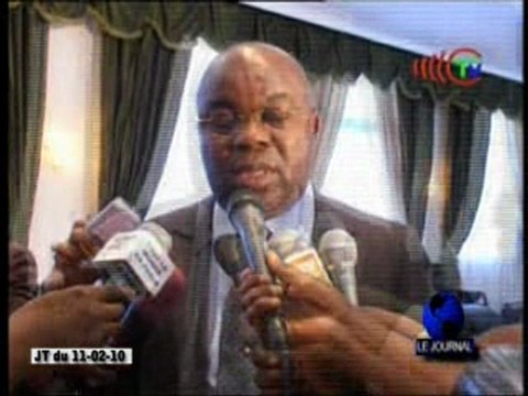 Réunion des ministres du pôle des infrastructures de base