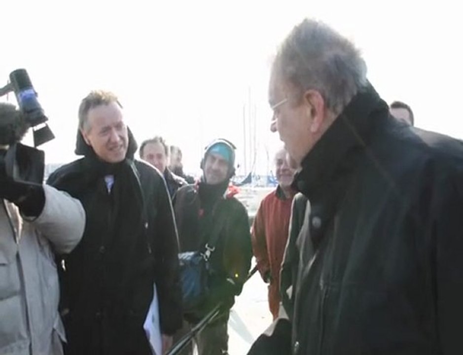 CAP D'AGDE - 2010 - Petite Phrase Martine Aubry   Georges Freche au Cap d'agde