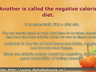 Diets That Work - It's Not That Difficult