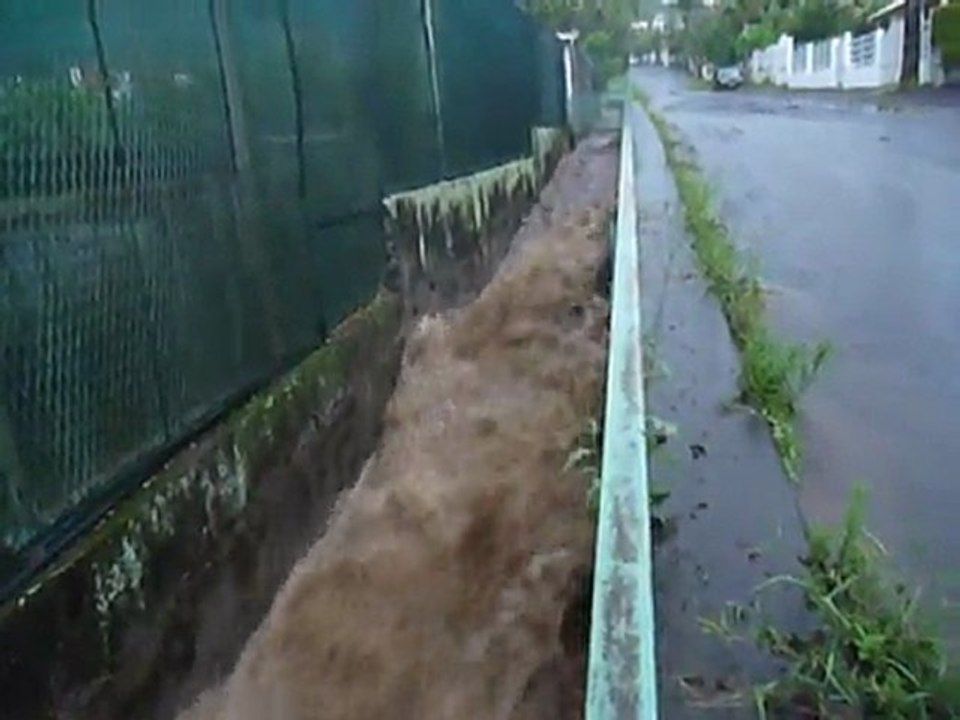 Pluie tropicale au Tampon