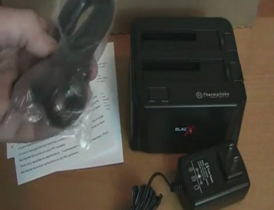 Thermaltake Black X Duet HDD Docking Station Review