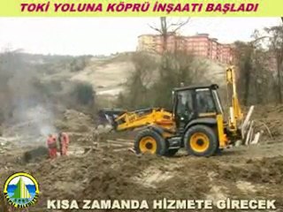 ALAPLI TOKİ KÖPRÜ İNŞAATI