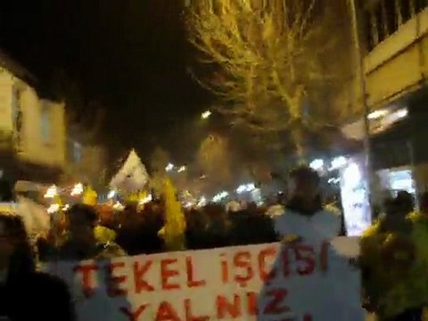 Gölbaşı Eğtimsen tekel işçileri video2