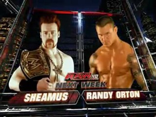 Raw Matches Next Week