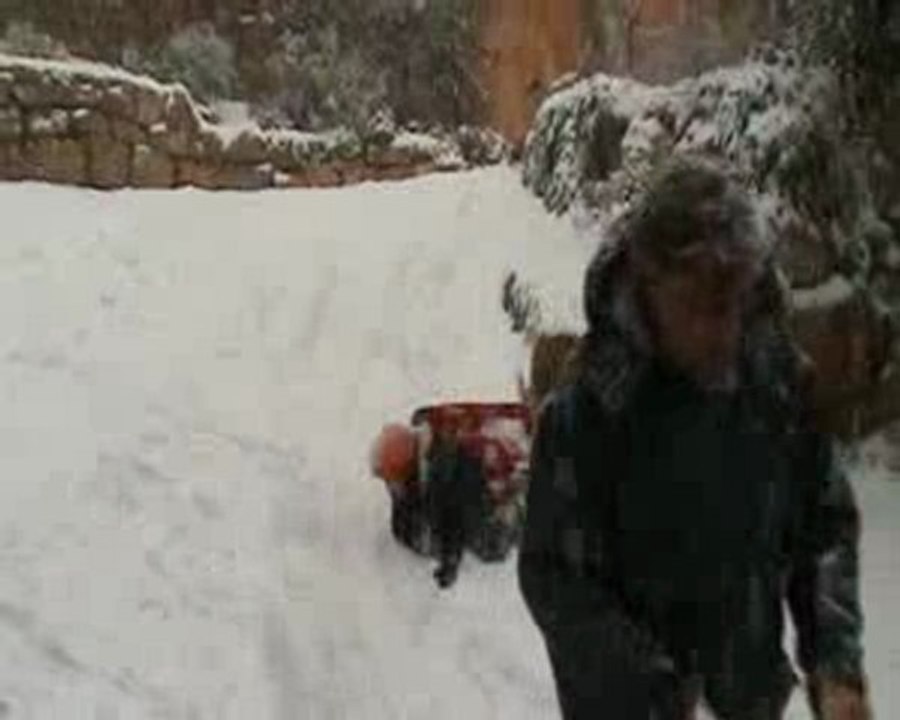 Neige à Speracedes