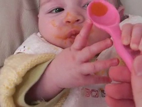 Premier pot de légumes