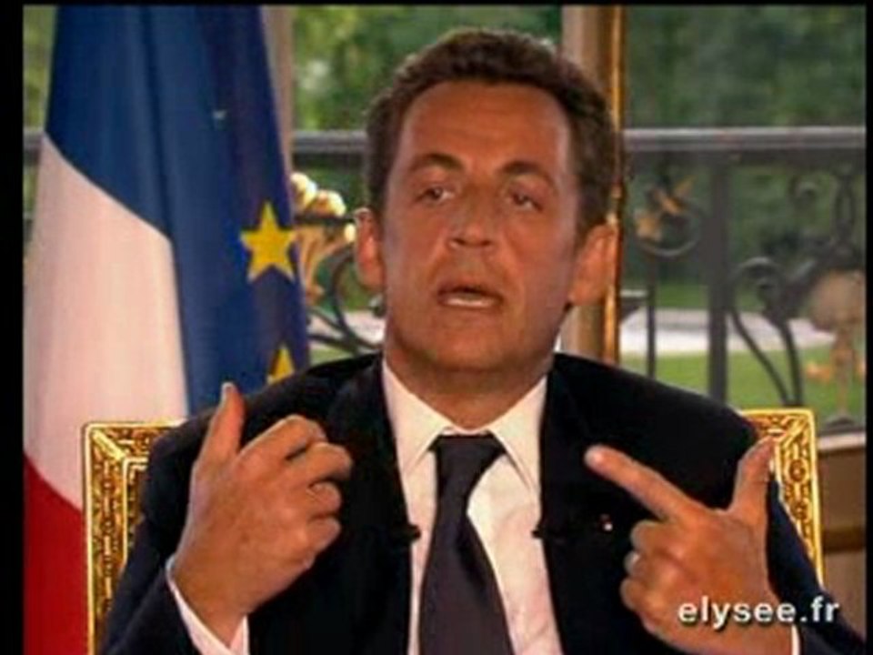 Interview télévisée de M. le Président de la République