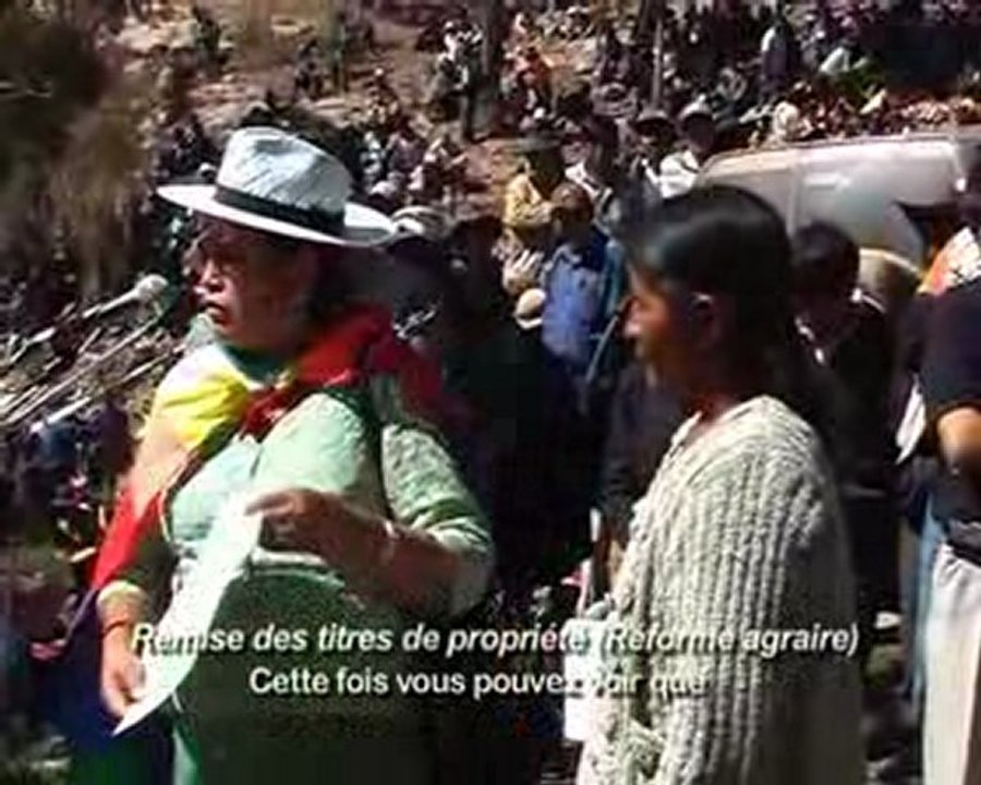 Bolivie, une révolution élue, un film d'Anne...N°2