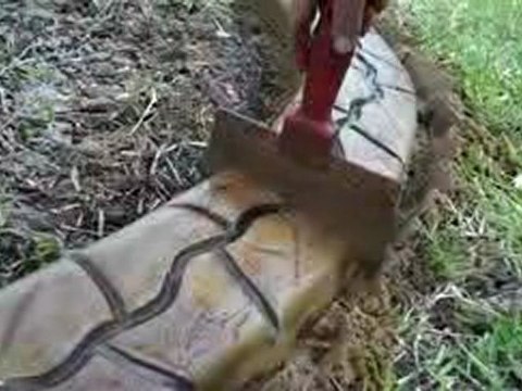 Making Money with a Lil' Bubba Curb Machine