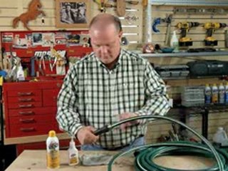 How to use Liquid Wrench on a Garden Hose
