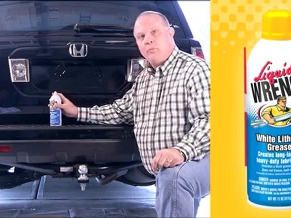 How to use Liquid Wrench White Lithium Grease