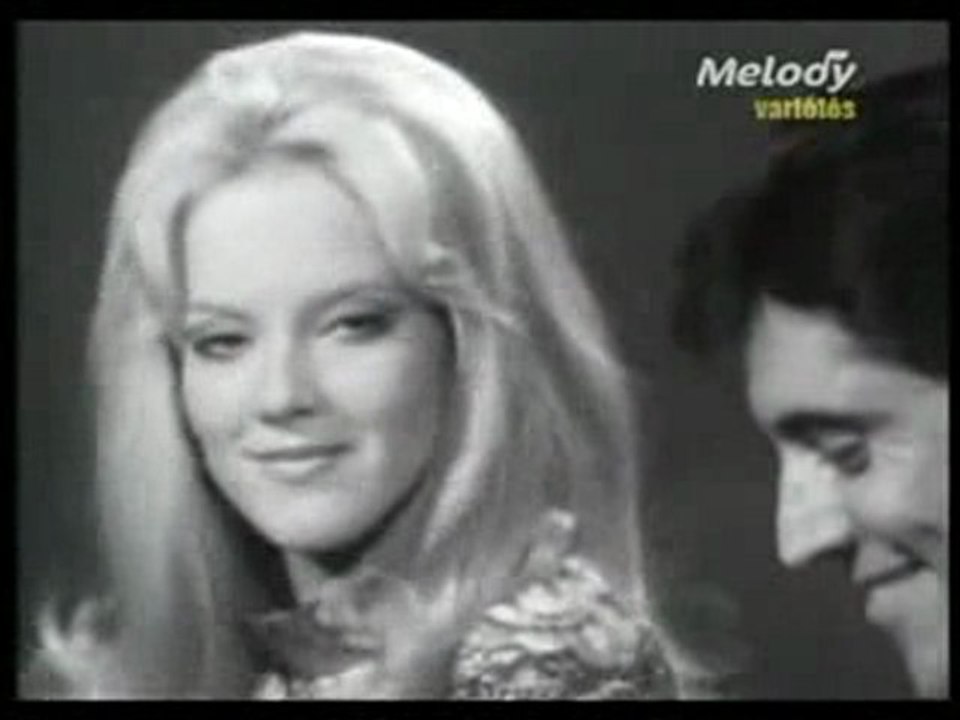 sylvie-Vartan et Sacha Distel- "petit medley en duo"