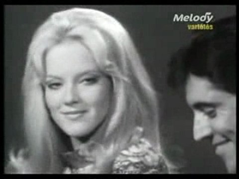 sylvie-Vartan et Sacha Distel- petit medley en duo